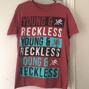 ♥️MENS YOUNG AND RECKLESS TSHIRT♥️